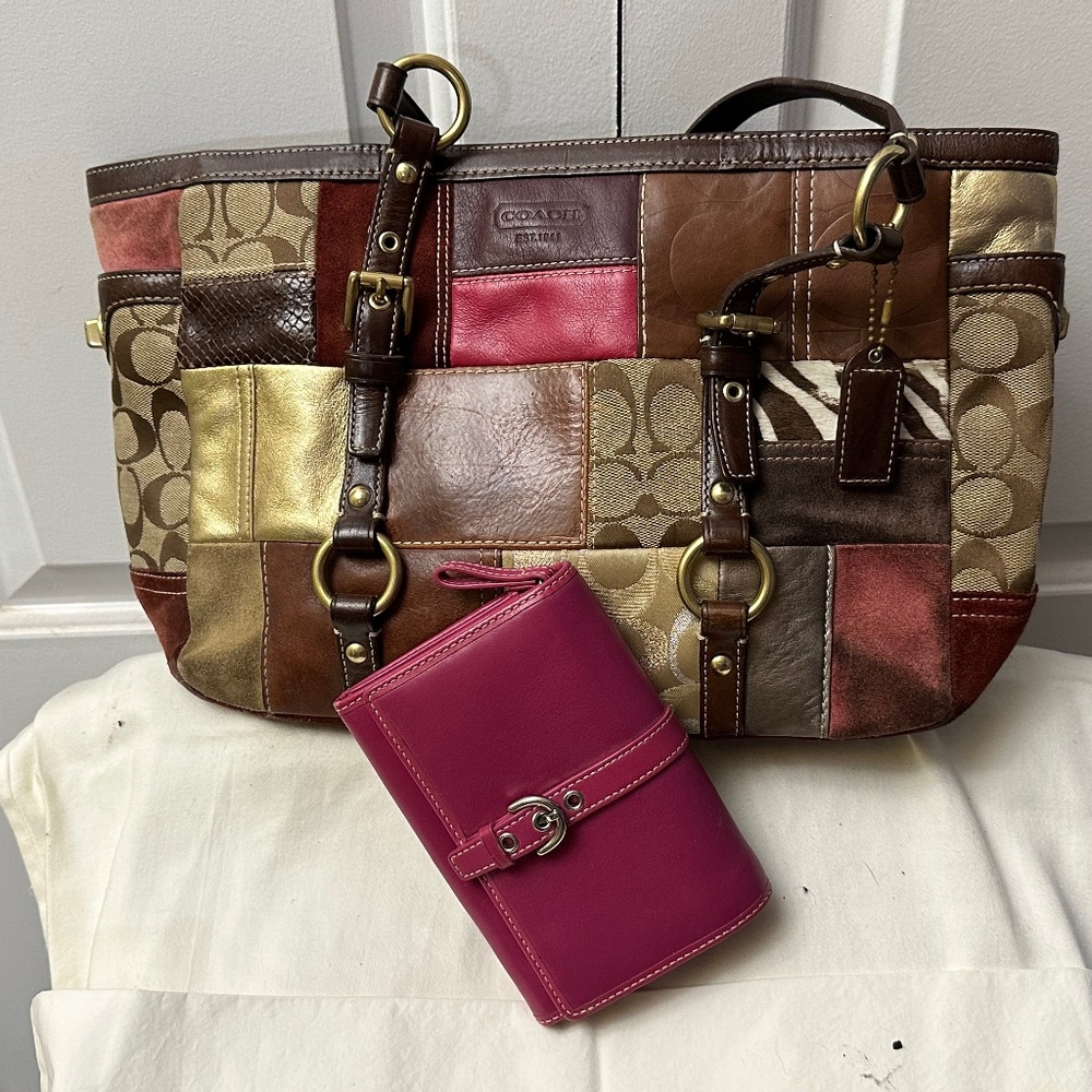Coach purses and wallets